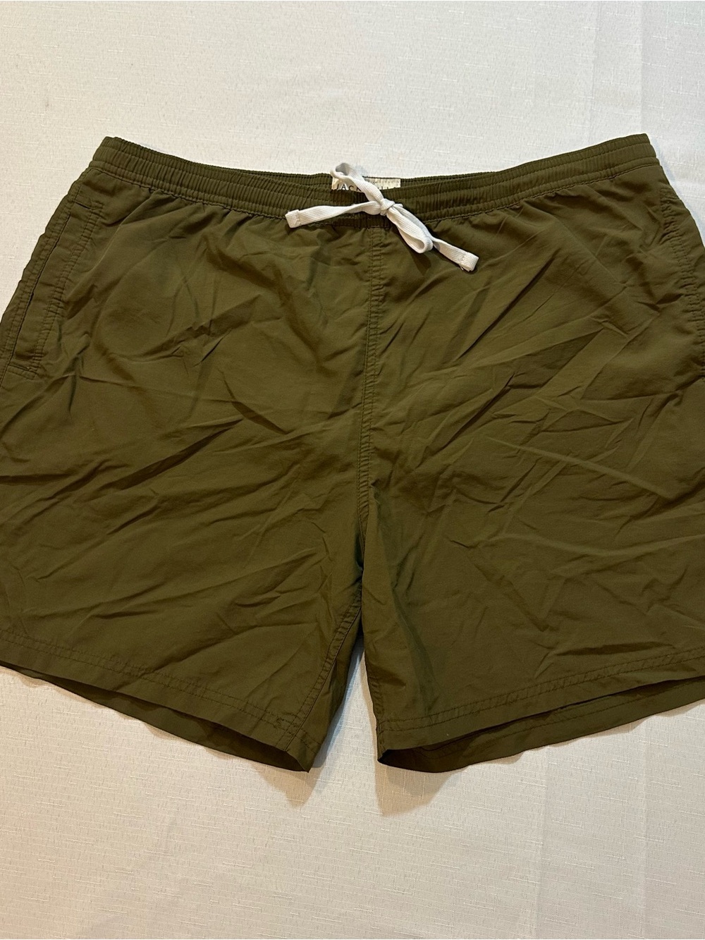 Jack Wills Olive Green Mesh Lined Swim Trunks Men’s XL